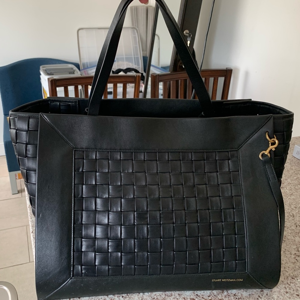 Stuart Weitzman Hannalise Top Zip Tote